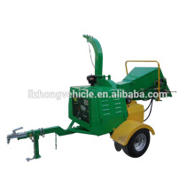 Chine gros moteur diesel bois chipper, bois broyeur diesel, défibreur chipper bois pto piloté par